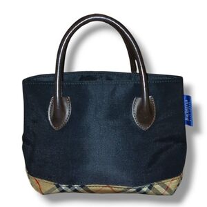Pre-loved Vintage Burberry's Blue Label Mini Nylon Tote